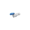 Prise mobile droite rouge câblage rapide 16A/400V - 3P+T - IP44/IP54 - GEWISS - GW62008FH