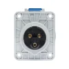 Prise Monophasé 16a 2p+t - Encastrable Sur Coffret - étanche Ip67 - Ide
