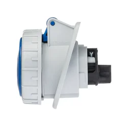 Prise Monophasé 16a 2p+t - Encastrable Sur Coffret - étanche Ip67 - Ide