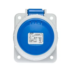 Prise Monophasé 16a 2p+t - Encastrable Sur Coffret - étanche Ip67 - Ide