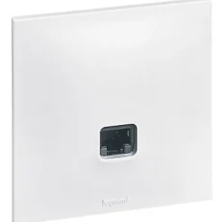 Prise RJ45 CAT6 Legrand Neptune Blanc mat