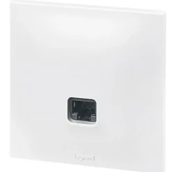 Prise RJ45 CAT6 Legrand Neptune Blanc mat