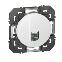 Prise RJ45 Legrand Dooxie blanc carrée