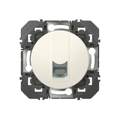 Prise RJ45 Legrand Dooxie blanc carrée