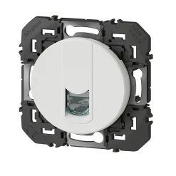Prise RJ45 Legrand Dooxie blanc carrée