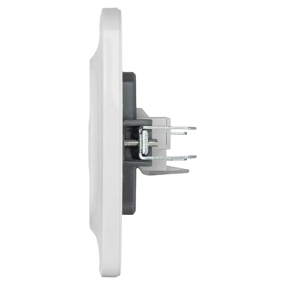 Prise RJ45 éthernet Jacobsen Kennet blanc complet