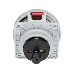 Prise Triphasé 32a 3p+t - 4 Broches - Encastrable Sur Coffret - étanche Ip67 - Ide