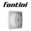 Prise TV Fontini Neo Evo blanc Blanc Glass Finish