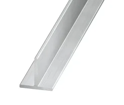 Profilé T aluminium brut 15 x 15 mm, 1 m