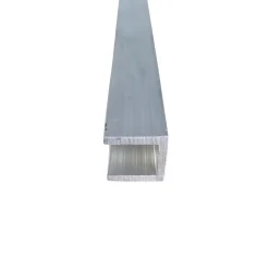 Profilé u aluminium 30x30 ep 3 mm, Longueur : 3 metres - Comment Fer