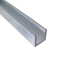 Profilé u aluminium 30x30 ep 3 mm, Longueur : 3 metres - Comment Fer