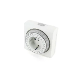 Programmateur mécanique carré Schuko - Chacon