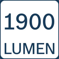 Projecteur de chantier Boch 18V, 1900 lumens