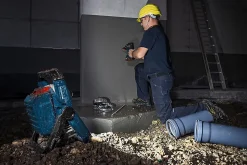 Projecteur de chantier Boch 18V, 1900 lumens