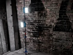 Projecteur de chantier double sur pied Erbauer 2000 lumens