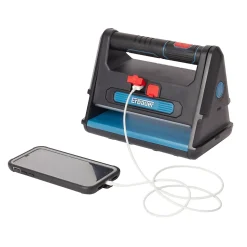 Projecteur de chantier Erbauer sur batterie + USB 2000 lumens sans fil