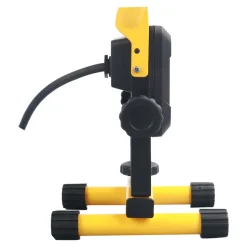 Projecteur de chantier portable filaire à LED 10 W