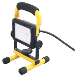 Projecteur de chantier portable filaire à LED 10 W