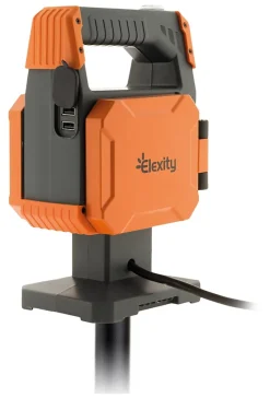 Projecteur de chantier sur trépied 2x15W 2500lm IP54