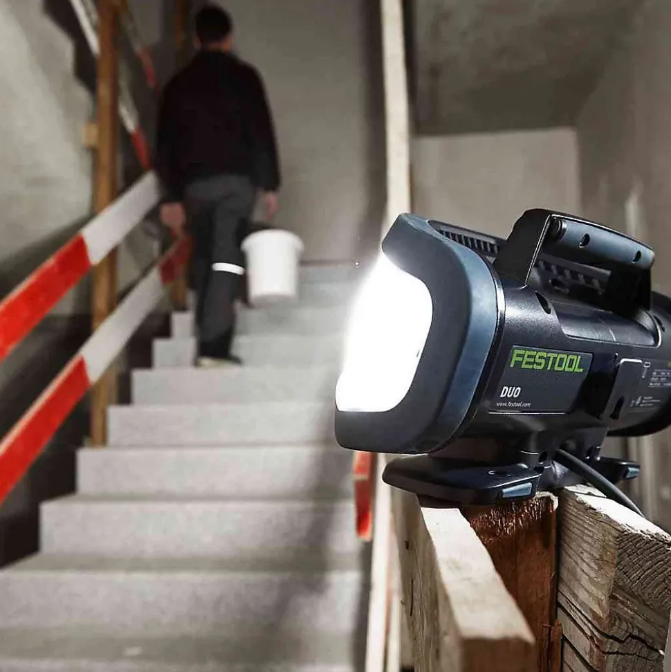 Projecteur de chantier 112W SYSLITE DUO-Set 8000 lm + coffret SYSTAINER - FESTOOL - 576402