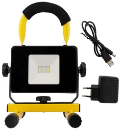 Projecteur LED rechargeable de chantier 10W - Zenitech