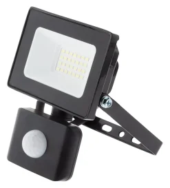 PROJECTEUR SENSOR 10W 900LM IP65 NOIR