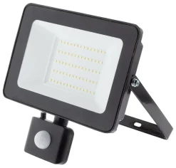 PROJECTEUR SENSOR 30W 3000LM IP65 NOIR