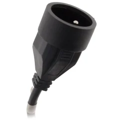 Prolongateur 16A 2P+T noir 3m Zenitech