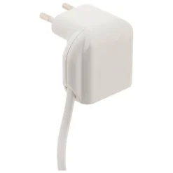 Prolongateur HO3VVH2-F 2x0,75mm² 6A 3m avec prise gigogne - Blanc - Zenitech