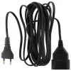 Prolongateur H03VVH2F 6A 3m - Noir - Zenitech