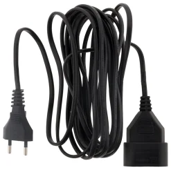 Prolongateur H03VVH2F 6A 3m - Noir - Zenitech