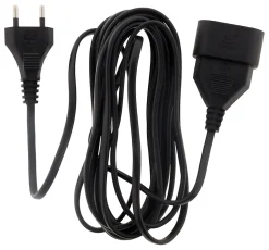 Prolongateur H03VVH2F 6A 3m - Noir - Zenitech