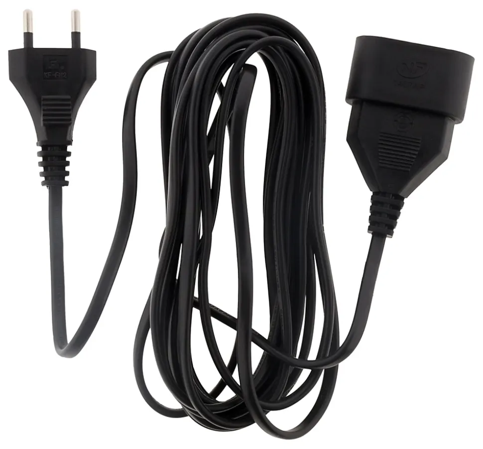Prolongateur H03VVH2F 6A 3m - Noir - Zenitech