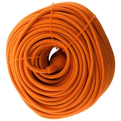 Prolongateur jard. 16A 50m orange Zenitech