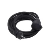 Prolongateur Schuko H05RR-F 3G1,5mm² - 5m - Chacon