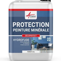 Protection & Imperméabilisant peinture argile & chaux - DECOPROTECT - 2.5 L - ARCANE INDUSTRIES