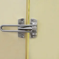 Protection de porte Smith & Locke 108 x 64 mm nickelé