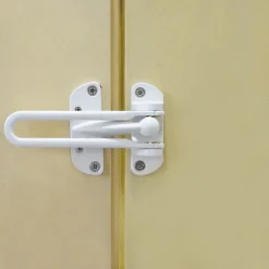 Protection de porte Smith & Locke 108 x 64 mm blanc