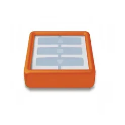 Protection gomme Orange NICE WCO pour Télécommande NICE Way