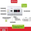Protector C11-L détecteur de monoxyde de carbone à piles - affichage LED, capteur électrochimique