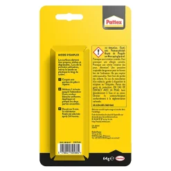 Pâte à réparer Pattex 100% colle tube 64g