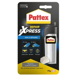 Pâte à réparer Pattex 100% colle tube 64g