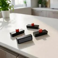 Punaise magnétique noire Diall vendue par 30 pièces