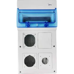 1311pv4 Coffret étanche Ip65 Pour 4 Prises électriques à Composer - 11 Modules - Solera Indubox