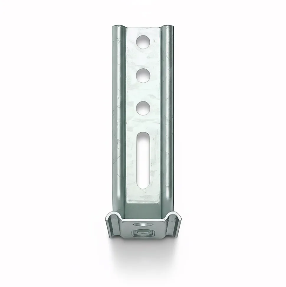 Équerre de fixation nervurée 3 pans 70 x 160 mm Afbat