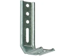 Équerre de fixation nervurée 3 pans 70 x 160 mm Afbat