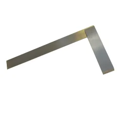 Équerre d'Ingénieur 250 mm - Précision et Robustesse - Outil Indispensable pour Bricoleurs - Silverline