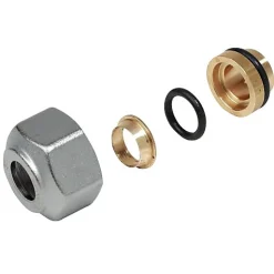 Raccord à compression pour tube cuivre R178 - Diamètre: 18X18mm