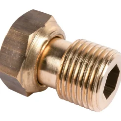 Raccord 2 pièces - M 3/4' - F 1' - Pour Compteur d'eau - Riquier