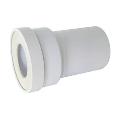 Raccord - Pipe droite mâle - 100mm - Couleur blanche - Idéale pour installations sanitaires